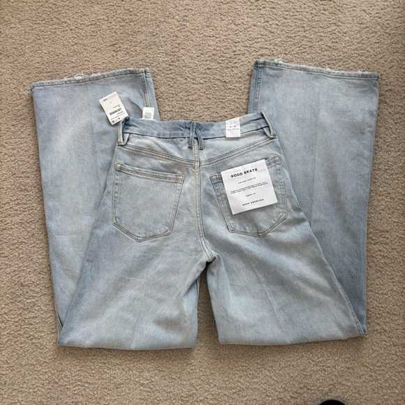 Good American - Good Skate Wide Leg Jeans - Picture 4 of 4